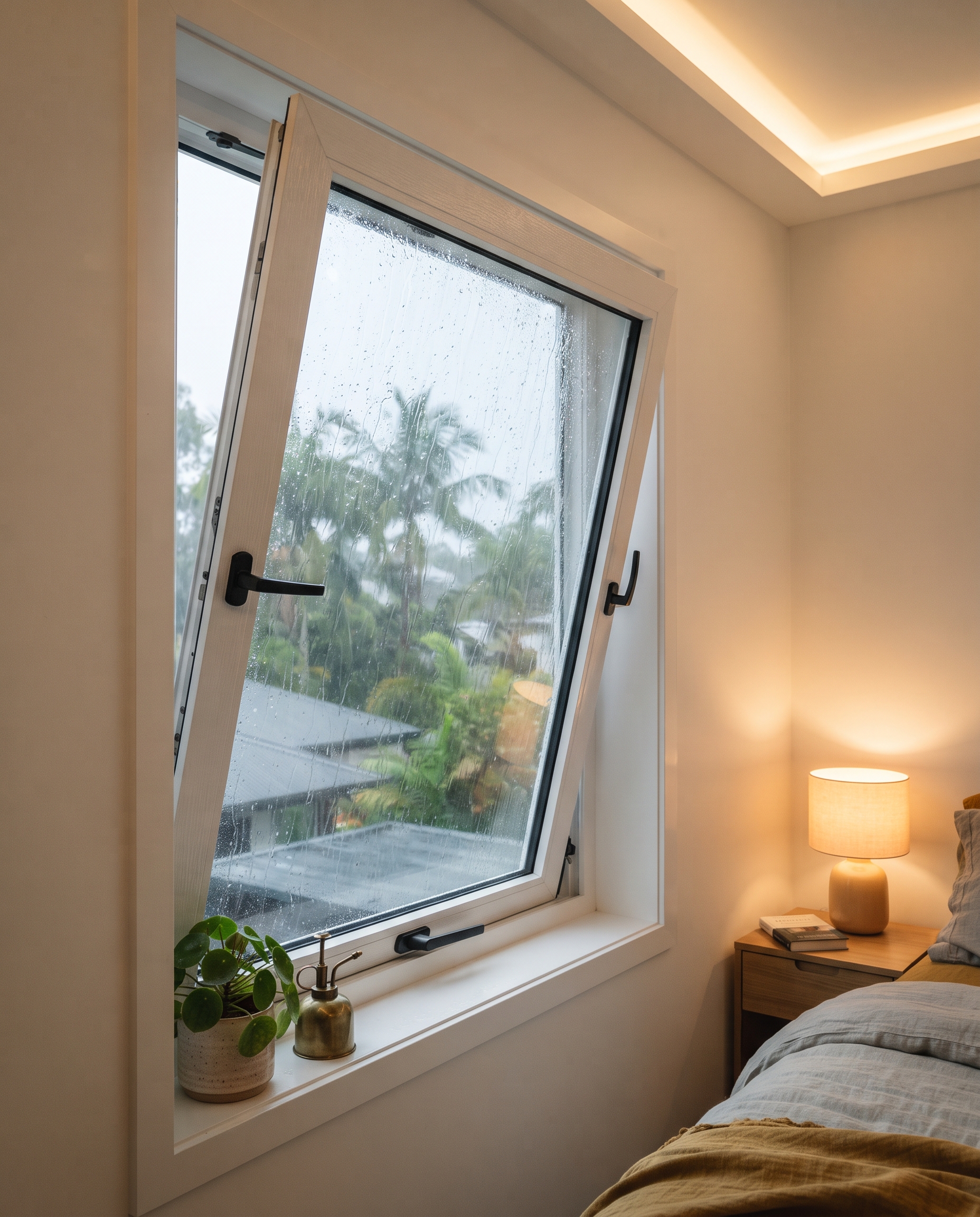Jendela Casement UPVC